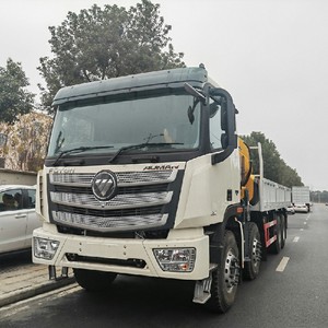 Camion-grue Foton 8x4 30 tonnes Diesel Neuf avec grue à flèche hydraulique à bras articulé manuel - Product Image 2