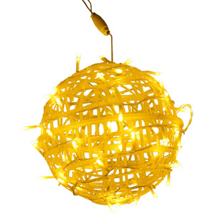 LED <b>Outdoor</b> Rattan Ball <b>Light</b> Vineball Tree Hanging <b>String</b> Lamp Wedding Garden Decor - Product Image 5