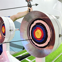 Máquina de Tiro con Arco para Interiores, Simulador de Juego de Tiro con Arco para Adultos