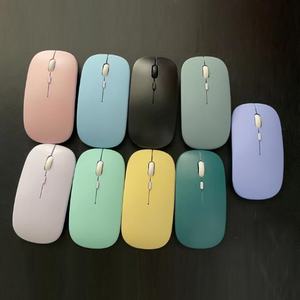 เมาส์ไร้สายแบบพกพา รุ่น AC001 สำหรับโรงงาน ผลิตตามสั่ง ดีไซน์บางเฉียบ ความละเอียด 1200 DPI เชื่อมต่อได้ทั้ง BT 2.4G USB สำหรับคอมพิวเตอร์และแล็ปท็อป แบบออปติคอล RGB ชาร์จไฟได้ พอร์ต Type C - Product Image 6