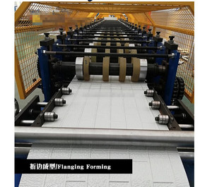 Dây chuyền sản xuất tấm panel sandwich giả gỗ/đá tùy chỉnh, máy tạo hình nổi bằng bọt PU, máy khắc kim loại làm tấm ốp tường - Product Image 4