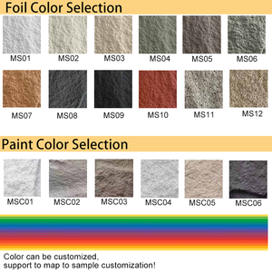 Trọng lượng nhẹ nhân tạo PU văn hóa đá 3D thành phố tường đá nền tường trang trí không thấm nước PU đá tường Bảng điều khiển - Product Image 6