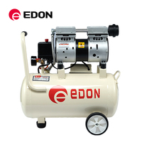 Compresseur d'air sans huile EDON pour peinture, 24L, silencieux, 550W, type sans huile