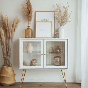 Aparador Moderno de Madera Maciza de Lujo, Mueble para Vinos para Cocina, Sala de Estar, Dormitorio y Uso en Hoteles - Mueble de Almacenamiento de Alta Calidad - Product Image 5