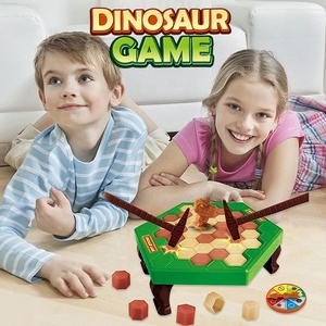 Juego de mesa interactivo de dinosaurios de rescate para padres e hijos, entretenimiento, trampa, juego de mesa, disyuntor de hielo, alivia el estrés - Product Image 2