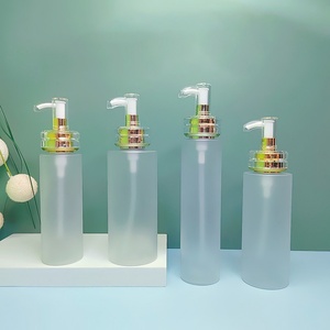 High Quality PET <b>Plastic</b> Custom Color Frosted Packaging <b>Empty</b> Shampoo Pump <b>Bottles</b> 250ml 300ml 400 ml Lotion <b>Bottle</b> - Product Image 3