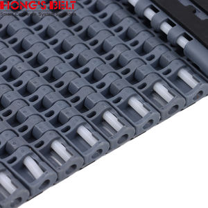 Hongsबेल्ट HS-3200EL छिद्रित कन्वेयर मॉड्यूलर बेल्ट प्रतिस्थापन 1000 फ्लैट घर्षण शीर्ष - Product Image 2