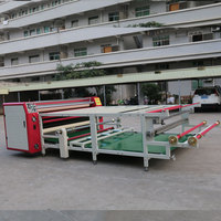Machine de presse à chaud à calandre pour papier de sublimation en rouleau de 1,9 m de largeur