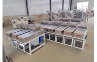 Petite machine commerciale motorisée pour la torréfaction et le décorticage des cacahuètes, capacité de 200 kg/h, garantie 1 an