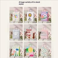 Sac cadeau de Noël haut de gamme style Instagram, sac fourre-tout en papier kraft, sac souvenir personnalisé, commerce électronique transfrontalier, impression offset