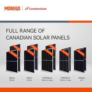 Canadian năng lượng mặt trời n-loại đôi kính tấm pin mặt trời 580W 575W 570W Topcon mô-đun MC4 kết nối với 30 năm bảo hành - Product Image 4