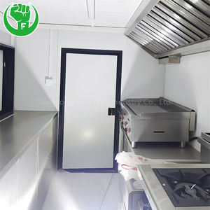 รถขายอาหารสแตนเลส3.5ม. รถขายอาหารรถบรรทุกอาหารแฮมเบอร์เกอร์รถทอดไก่เครื่องทอดอาหาร - Product Image 2