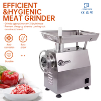 Penggiling daging listrik Motor 850W, Multi fungsi Stainless Steel 3 ukuran untuk makanan sapi babi hewan peliharaan tahan karat