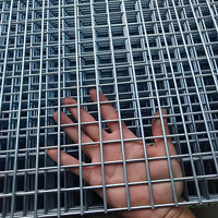 3mm-5x5 Maille carrée et treillis d'armature en FRP/GFRP Fil barbelé pour la construction et la clôture en fil métallique