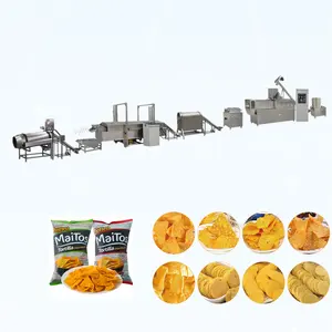 Factory Price Corn Chips Doritos Tortilla Chips Making Machine Frying Snacks Processing