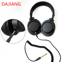 Câble audio stéréo DAJIANG en gros, 2,5 mm mâle vers 3,5 mm mâle, avec adaptateur 6,35 mm, cordon auxiliaire à ressort pour moniteur et casque