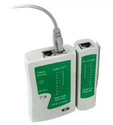 Probador de Cable de red RJ45 RJ11 RJ12 <span class=keywords><strong>Cat5</strong></span> Cat6 UTP, herramienta de prueba de Cable de teléfono LAN - Product Image 2