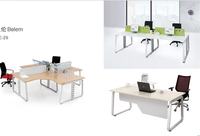 Meubles de bureau modernes, pieds de table en acier, bureau d'ordinateur exécutif, installation simple, vente en gros, pas cher