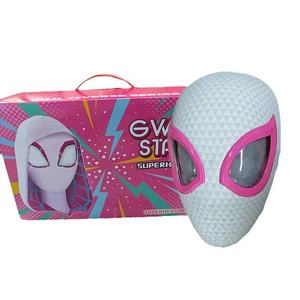 <span class=keywords><strong>Maschera</strong></span> Elettrica Luminosa in Resina <span class=keywords><strong>di</strong></span> Gwen Spider-Man e Miles Cosoi, Tema Halloween e Pasqua, Serie Universe 2 Expedition - Product Image 1
