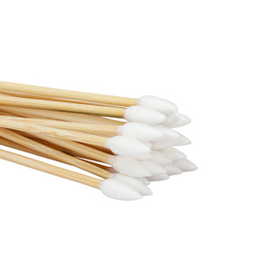 Bonson Cotton Swabs 6 Inch Double <b>Pointed</b> Bamboo Stick Makeup <b>Remover</b> Cleaning <b>Tools</b> For DIY Beauty Care - Product Image 3