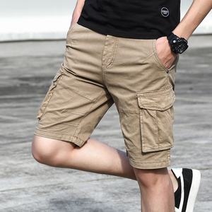 Short d'été pour hommes, vêtements décontractés, 2020 coton, style cargo, collection 100% - Product Image 1