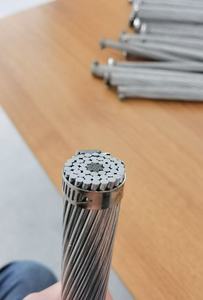 Nhúng nóng hàng rào điện bị mắc kẹt dây thép mạ kẽm cho cáp quang trên không - Product Image 2