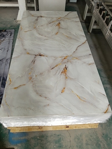 Lámina de PVC con Efecto Mármol, 1220x2440, 2-5mm, Resistente al Agua, No Tóxica, Resistente al Fuego, Corte de Precisión, Impresión de Alta Calidad, Laminación - Product Image 3