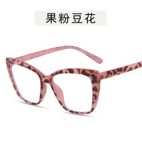 Nouveauté Promotion Chaude : Lunettes Anti-lumière Bleue Oeil de Chat, Monture Large, Tendance pour Femme, Montures de Lunettes d'Ordinateur Élégantes