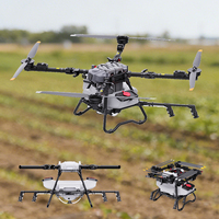 Pulvérisateur agricole 80L grande capacité, drones de semis et de pulvérisation, machine de pulvérisation agricole, drone agricole en fibre de carbone