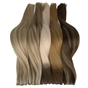 Weft - Russian Double Drawn Human Hair Extensions