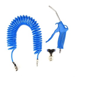 Pneumatic Blow Gun Kit 6 Mm 1/4 Inch Quick Connect Stainless Steel Air Hose With Nozzle For Compressor Use - Product Image 3