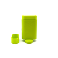 Bâton de déodorant en plastique vide rempli de 20g Conteneur Tube de fard à joues Bouteille de baume corporel Rotation du fond des cosmétiques