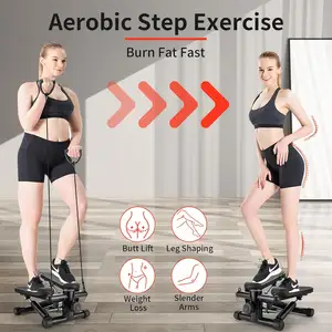 Mini Home Exercise Stepper Machine Mini Pedal Bike Mini Stepper Elliptical Stair Steppers Machine