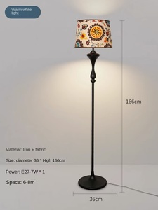 Nordique autruche plume lampadaire décor à la maison debout en acier inoxydable E27 métal pour chambre salon pour hôtel coin décor - Product Image 6