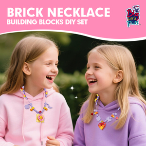 Tự Làm Giáo dục abs nhựa 40-Piece khối xây dựng trang sức Kit tuổi 5-7 năm unisex làm cho độc đáo vòng cổ & Vòng đeo tay - Product Image 2