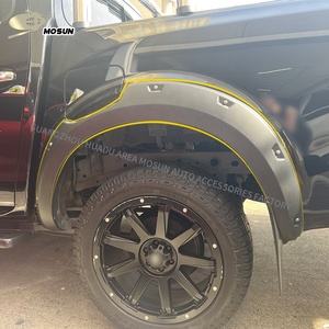 Protector de guardabarros de bolsillo para <span class=keywords><strong>NISSAN</strong></span> <span class=keywords><strong>NAVARA</strong></span> <span class=keywords><strong>NP300</strong></span> 2021+ ABS Doble Cabina, arco de rueda 2024 2025 - Product Image 4