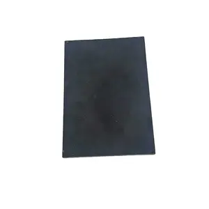 Tapis plat en caoutchouc, silicone, rectangle, noir personnalisé de bonne qualité, 1 pièce