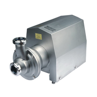 Pompe sanitaire auto-amorçante en acier inoxydable pour le transfert de bière, de vin et d'eau à faible viscosité, pompe auto-aspirante ZH-Z, OEM, pression 2 bars, 1