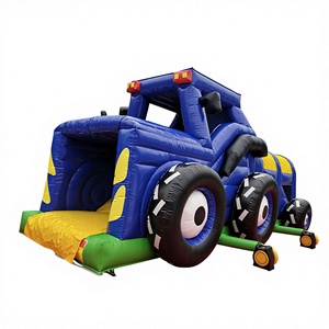 Nuevo Diseño de Castillo Inflable con Tobogán y Obstáculos para Fiestas y Eventos en <span class=keywords><strong>Alquiler</strong></span> - Product Image 2