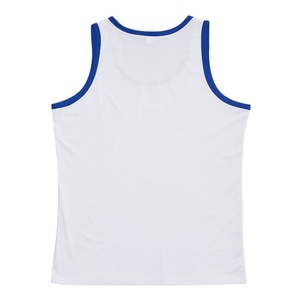Renforcez votre garde-robe estivale avec un débardeur tendance pour homme, color-block, tricoté 100% coton, parfait pour les tenues décontractées de plage. - Product Image 2