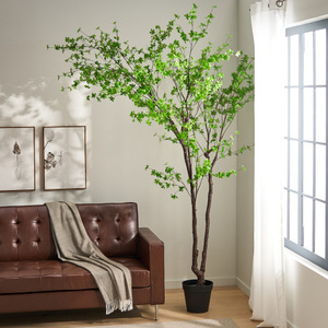 Entrepôt USA – Grande Vente d'Été 2026 – Arbre Artificiel de 300 cm de Haut en Pot en Plastique – Plante d'Intérieur Hautement Réaliste pour Décoration - Product Image 2