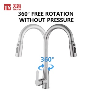 Classic Style 360 Degree Rotating Pull Out 304 Stainless Steel Material Kitchen Sink Tap - Product Image 3