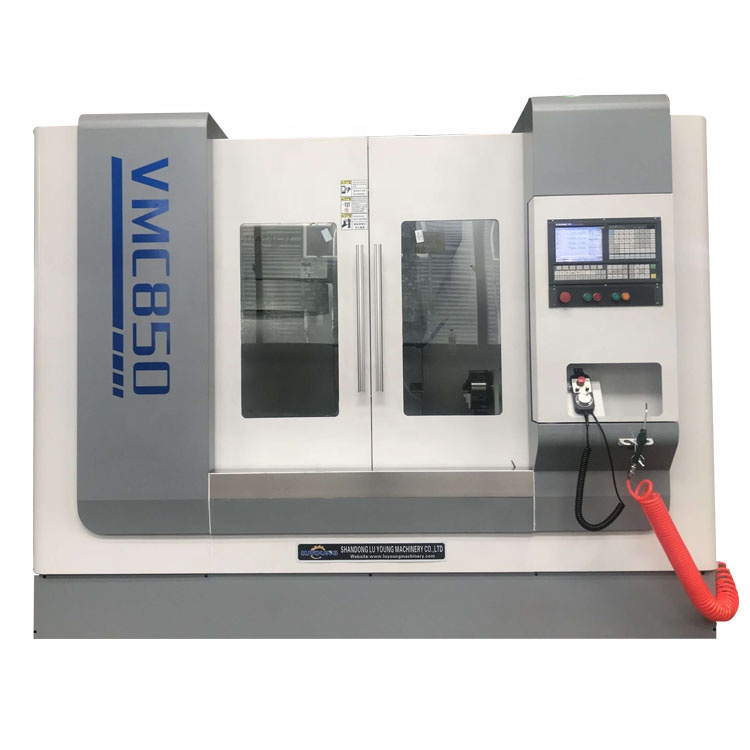 VMC850 Китай новый высокоскоростной Лидер продаж 4 оси вертикальный фрезерный станок с ЧПУ для металла