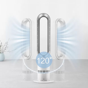 Ventilateur sans pales silencieux pour la maison et le bureau, avec télécommande, refroidissement par air, purification, protection contre la surchauffe, ventilateur de sol silencieux sans pales - Product Image 4