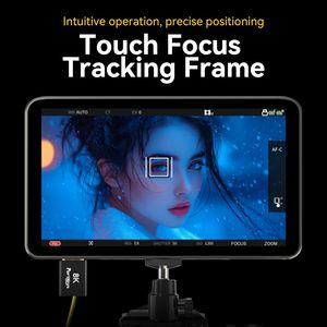 Moniteur de terrain pour caméra Portkeys LH7C 7 pouces 1000 nits avec contrôle filaire pour A7MV/A7MIV/A9M3/FX3/FX30/A1/<span class=keywords><strong>A7SIII</strong></span>, R1/R5 Mark II/R6 Mark III - Product Image 2