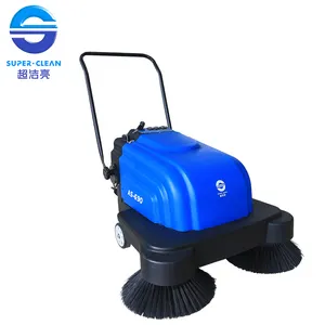 battery road sweeper machine Floor sweeper machine Road sweeper with water spray automatic sweeping machine