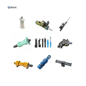 Professional manufacturing of high-quality hydraulic cylinders for large-scale machine tools pull rod flange hydraulic cylinders