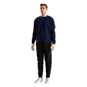 Sweat-shirt unisexe à col rond, durable, résistant au boulochage, confortable, à manches longues, décontracté, essentiel pour les tenues quotidiennes - Product Image 2