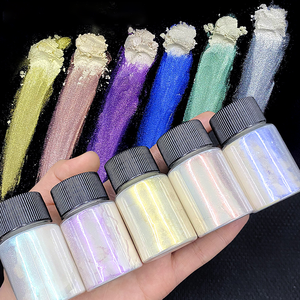 <span class=keywords><strong>Poudre</strong></span> de Mica de résine époxy de Logo personnalisé, <span class=keywords><strong>poudre</strong></span> de Pigment de Chrome de paillettes de qualité cosmétique pour l'<span class=keywords><strong>ongle</strong></span> - Product Image 5