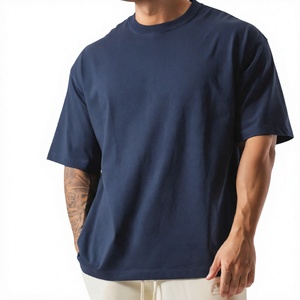 เสื้อยืด PASUXI ผ้าฝ้าย 100% แบบเรียบง่าย สปอร์ต ไซส์ใหญ่พิเศษ สำหรับฤดูร้อน น้ำหนัก 260 กรัม ทรงโอเวอร์ไซส์ เป็นมิตรกับสิ่งแวดล้อม ระบายอากาศได้ดี สำหรับผู้ชาย - Product Image 4
